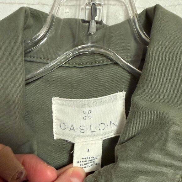 Caslon Olive Utility Jacket with Pockets - Picture 7 of 10